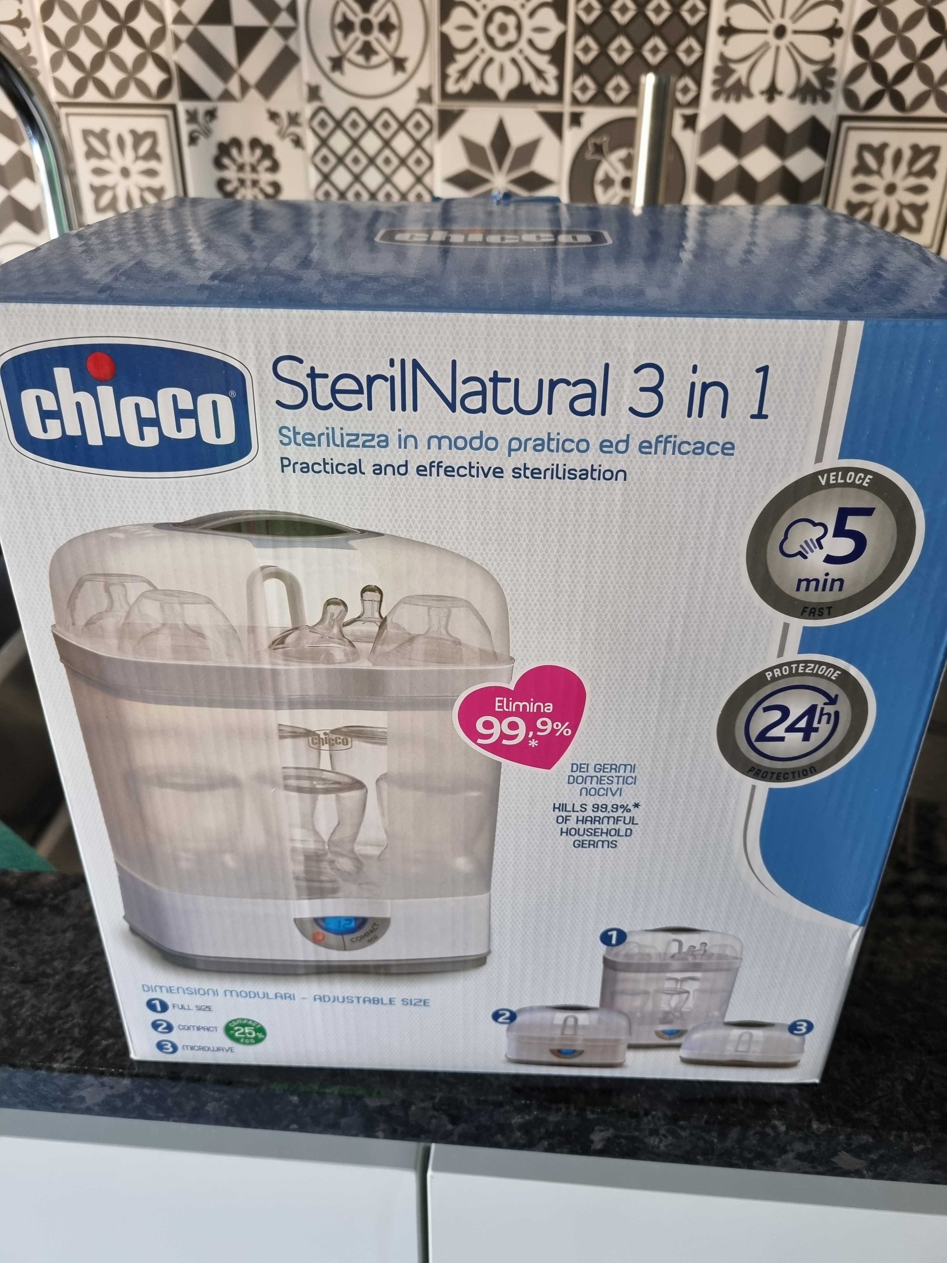 Chicco Esterilizador Elétrico 3 Em 1