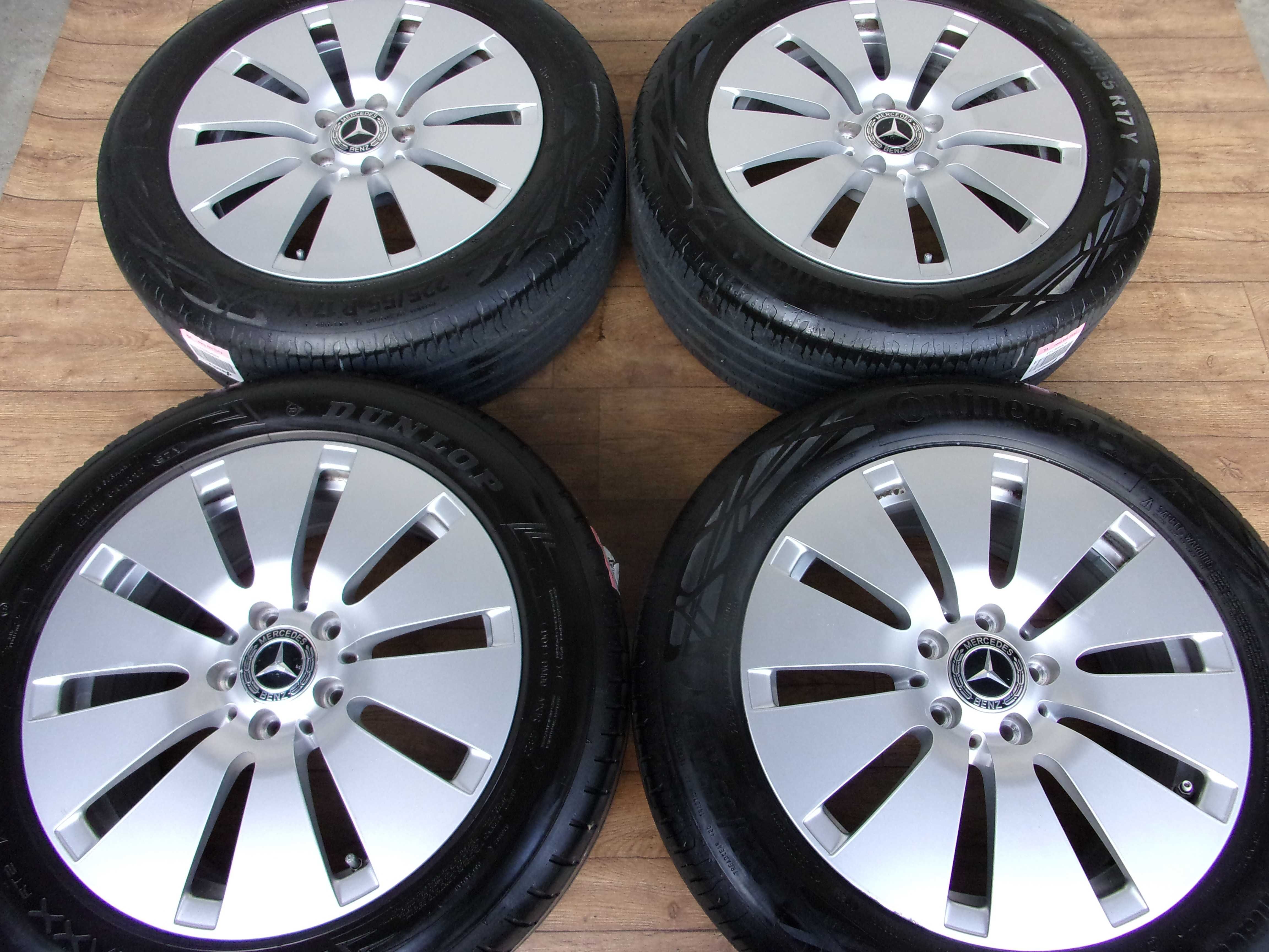 Felgi Mercedes B C E CLA Vito VW Skoda 17 5x112 ET 40 czujniki ładne!
