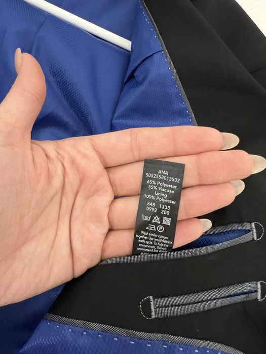 оверсайз піджак жакет пиджак блайзер чорний 50 розмір батал