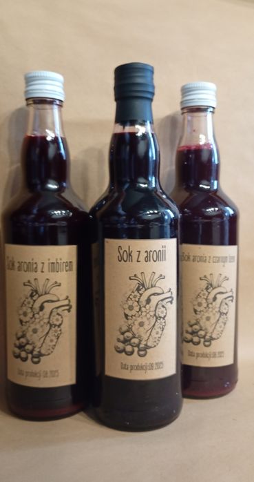 Zestaw soków aronia