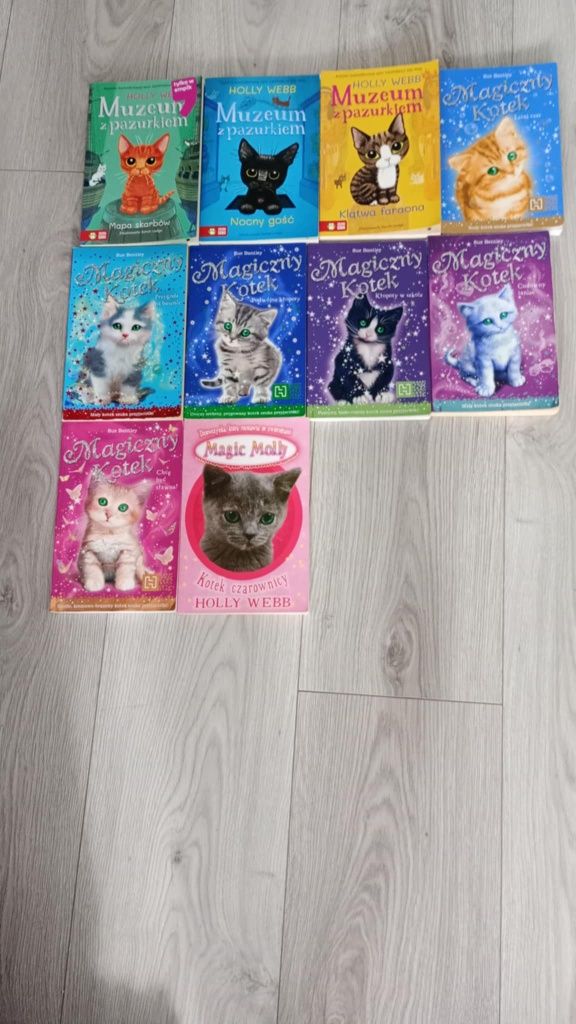 Książki z serii Zaopiekuj sie Mną Holly Webb i inne