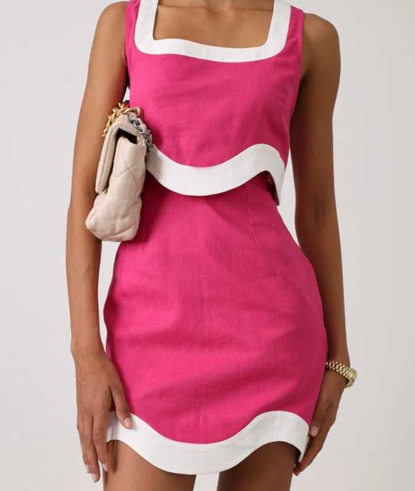 Conunto Linho Rosa WAVE - VITA GRACE (NOVO)