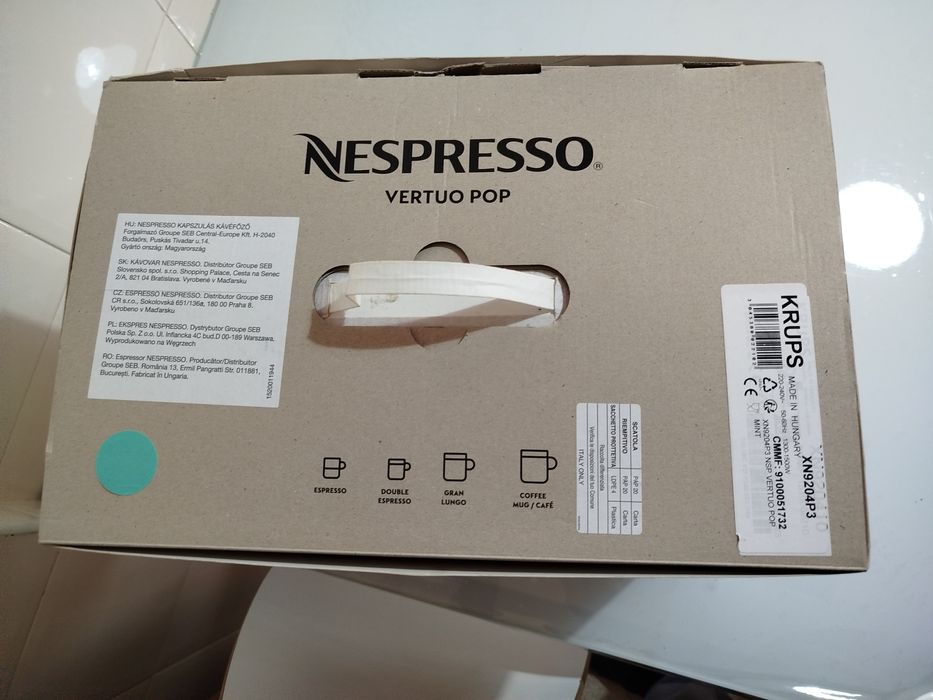 Máquina de Café Nespresso Vertuo Pop