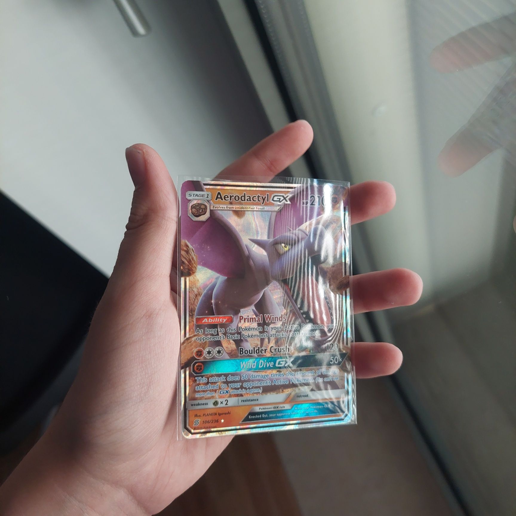Card Aerodactly GX | Pokémon