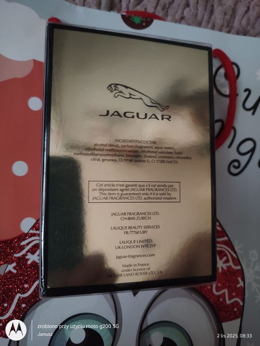 Woda toaletowa Jaguar