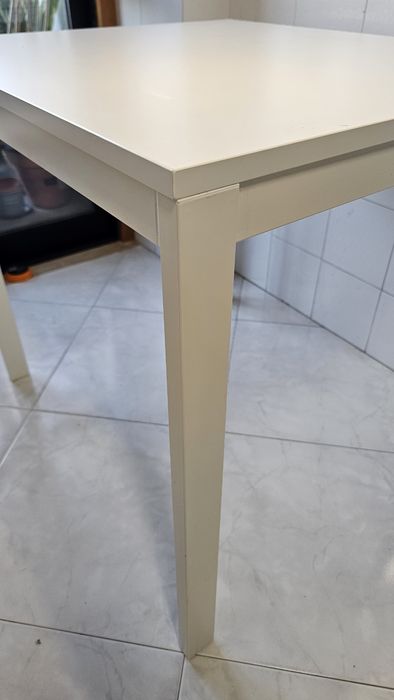 Mesa branca extensivel Vangsta ikea