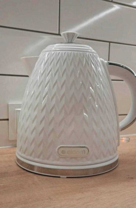 Czajnik Elektryczny 1,7L Biały Bezprzewodowy