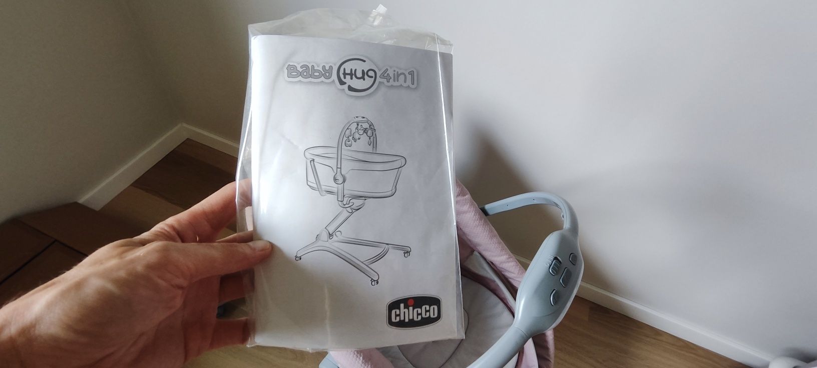 Chicco Baby Hug 4in1. Różowy