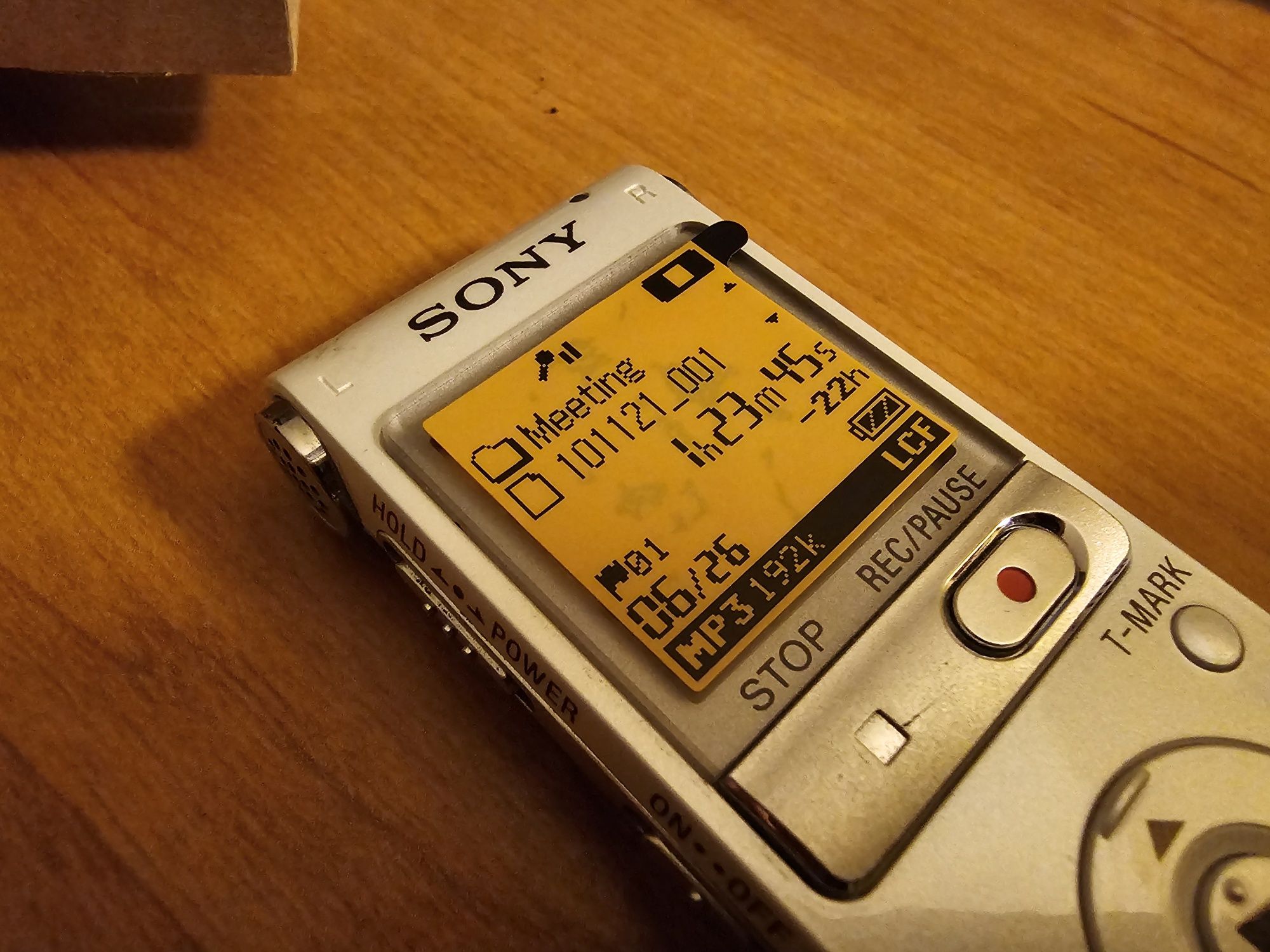 Dyktafon Sony ICD-UX512 - jak nowy!
