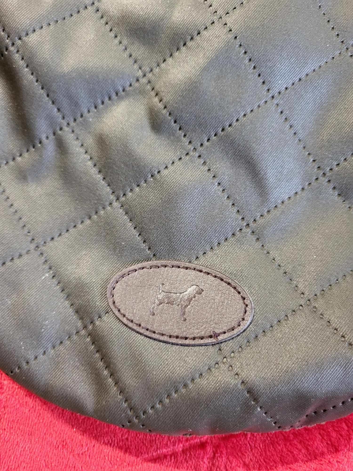 Dwustronna kurtka dla psa M dł 38 cm