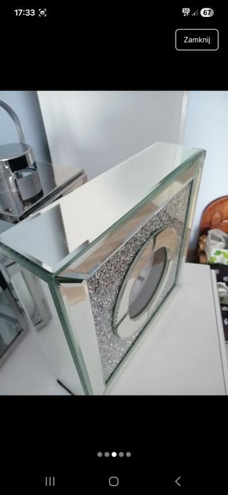 Zegar Home&You szklany