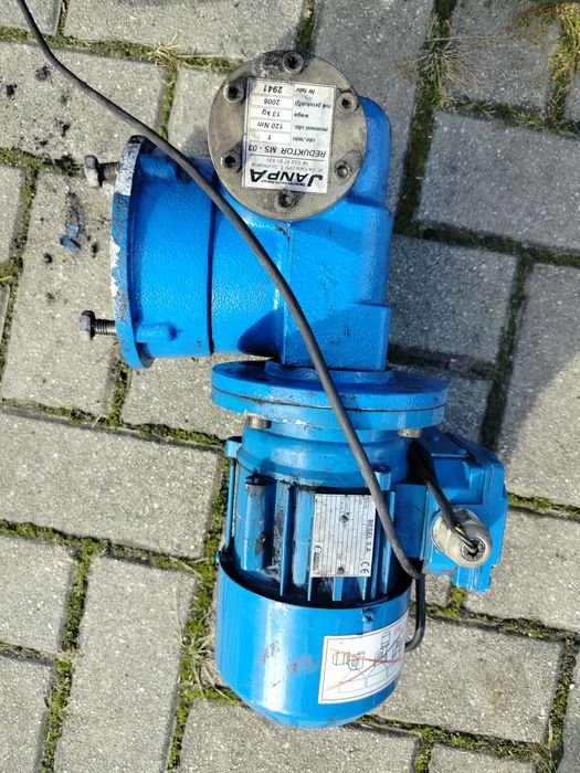 Motoreduktor napęd janpa do kotła na ekogroszek