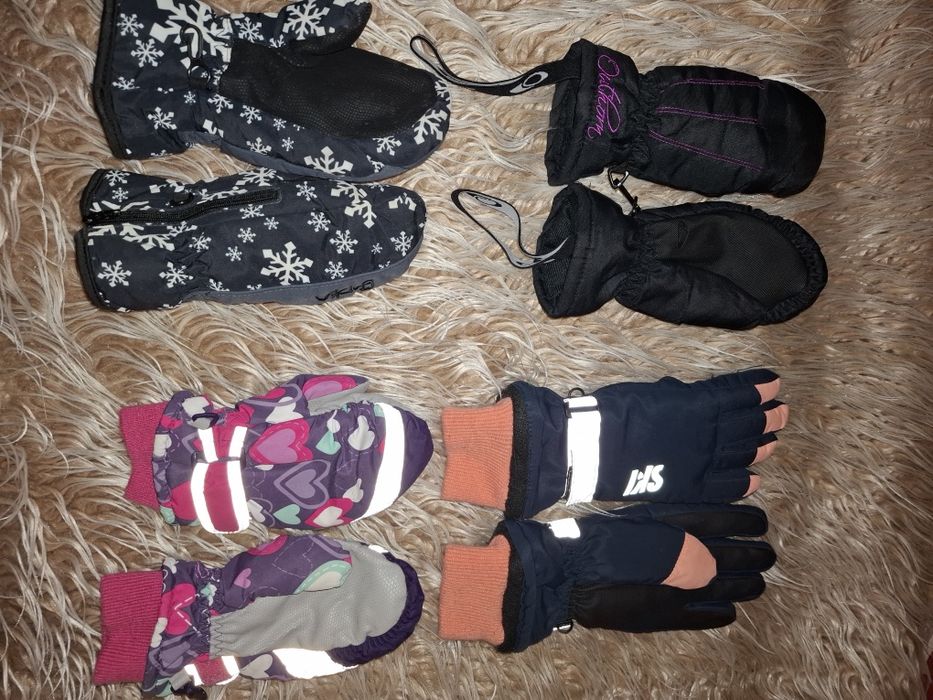 Rękawiczki zimowe dziewczęce