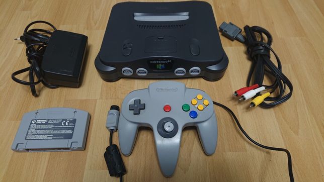 Nintendo 64 komplet + gra w gratisie