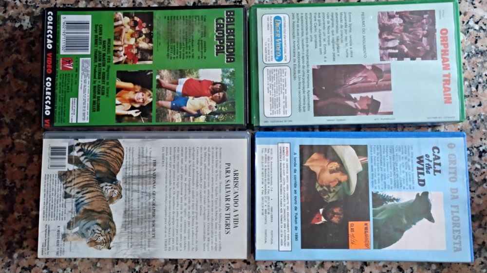 Filmes/Documentários Originais VHS