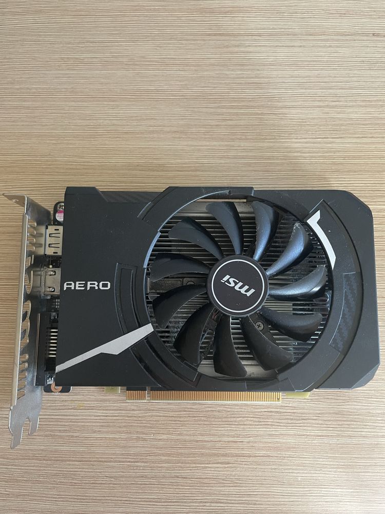 Karta graficzna MSI GeForce GTX 1050 Ti AERO ITX 4G OCV1
