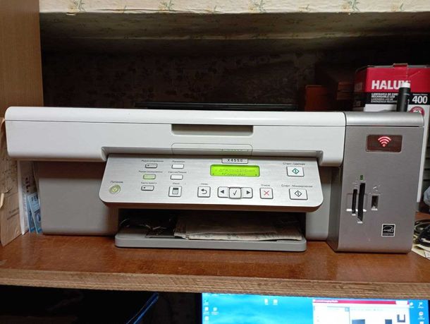 Принтер МФУ -  Lexmark X4550 WIFI