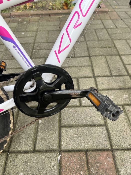 Rower Kross dla dziewczynki różowy rozmiar 20