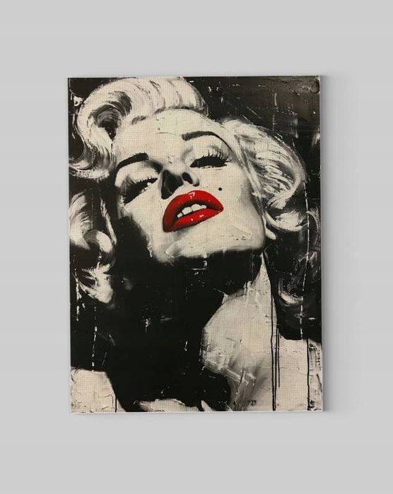 Obraz na płótnie Marilyn Monroe 90x120 cm - Styl Pop-Art