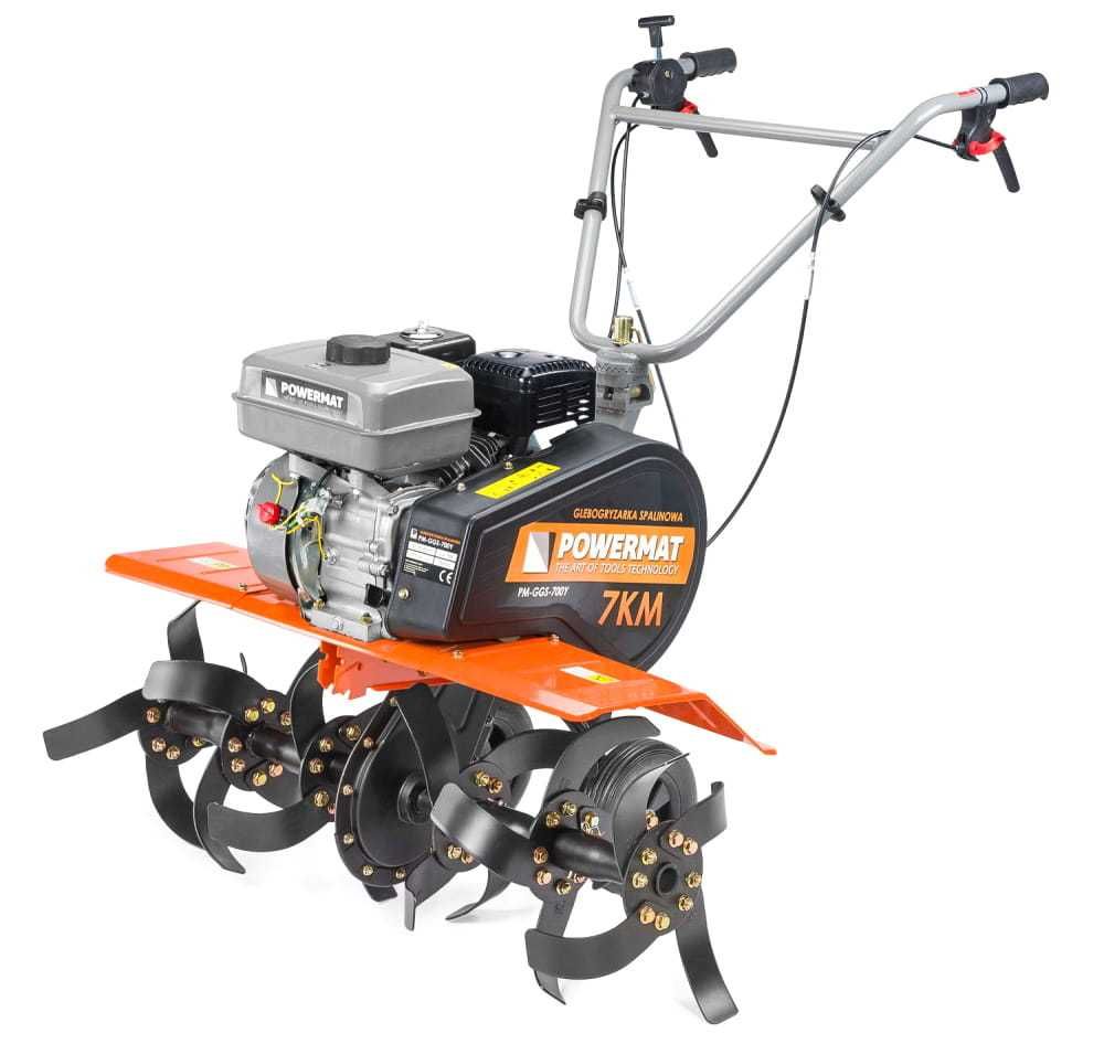 POWERMAT Glebogryzarka Spalinowa Kultywator 7km 85cm Moduły PM0645