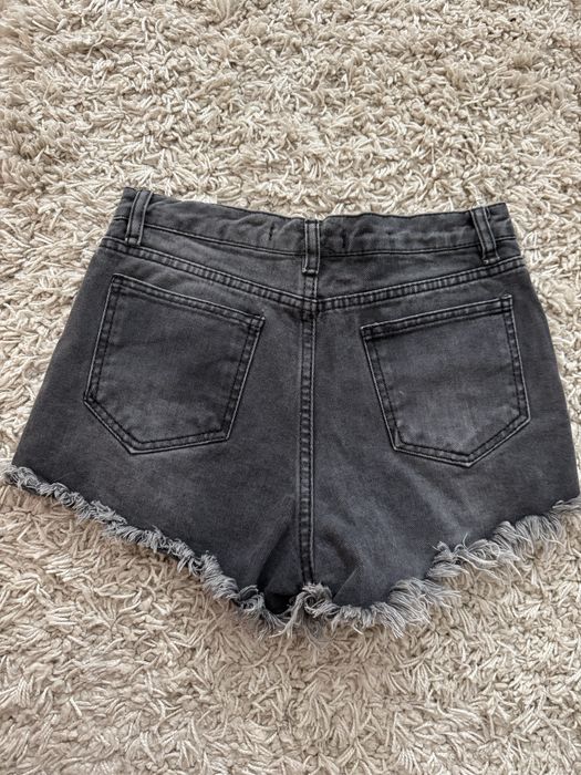 Джинсові шорти з бусінками, розмір XS (34)