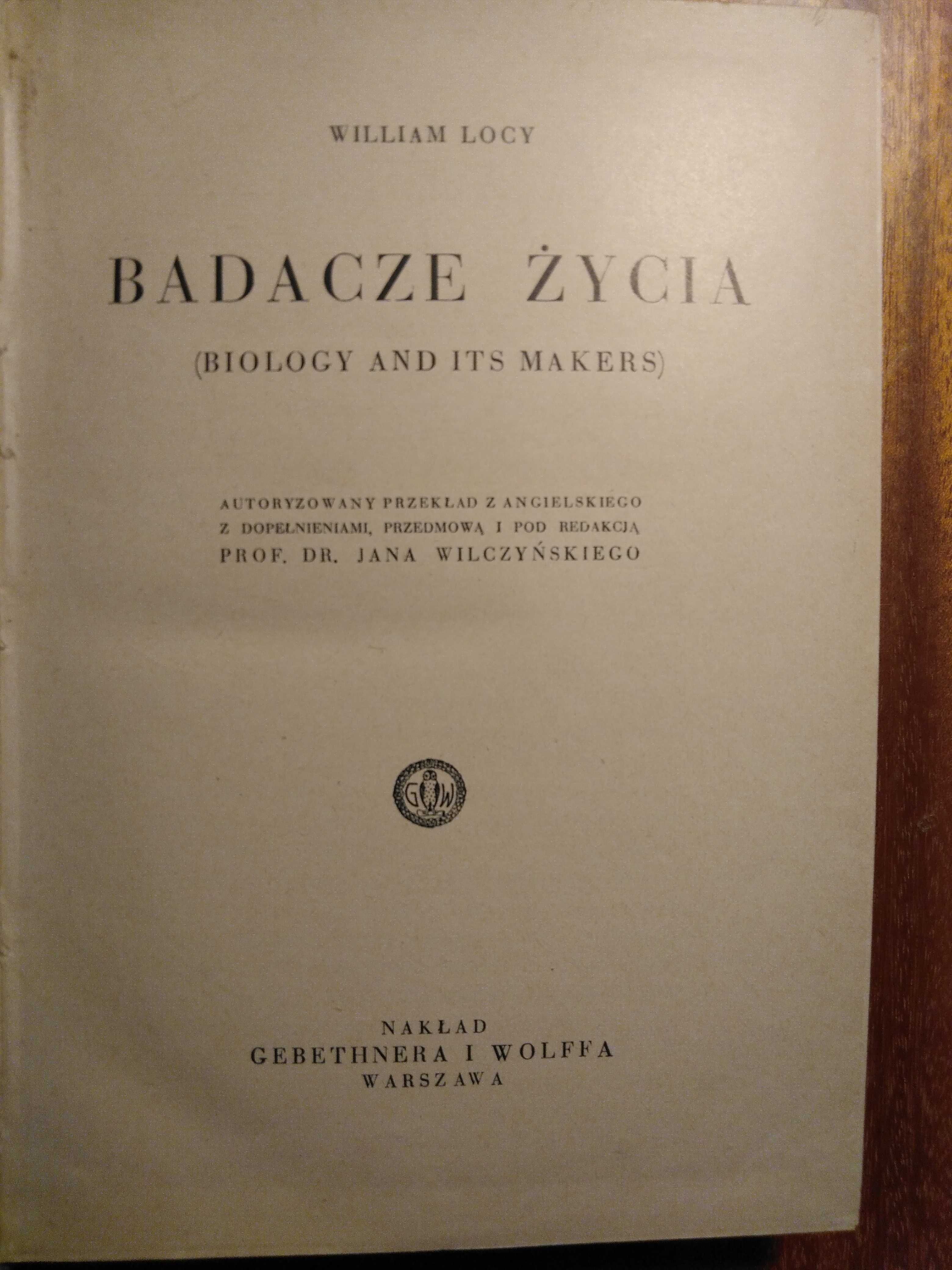 Badacze życia - 1934