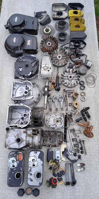 Briggs Stratton б/у запчастини двигуна газонокосарки,мотоблока,косарки