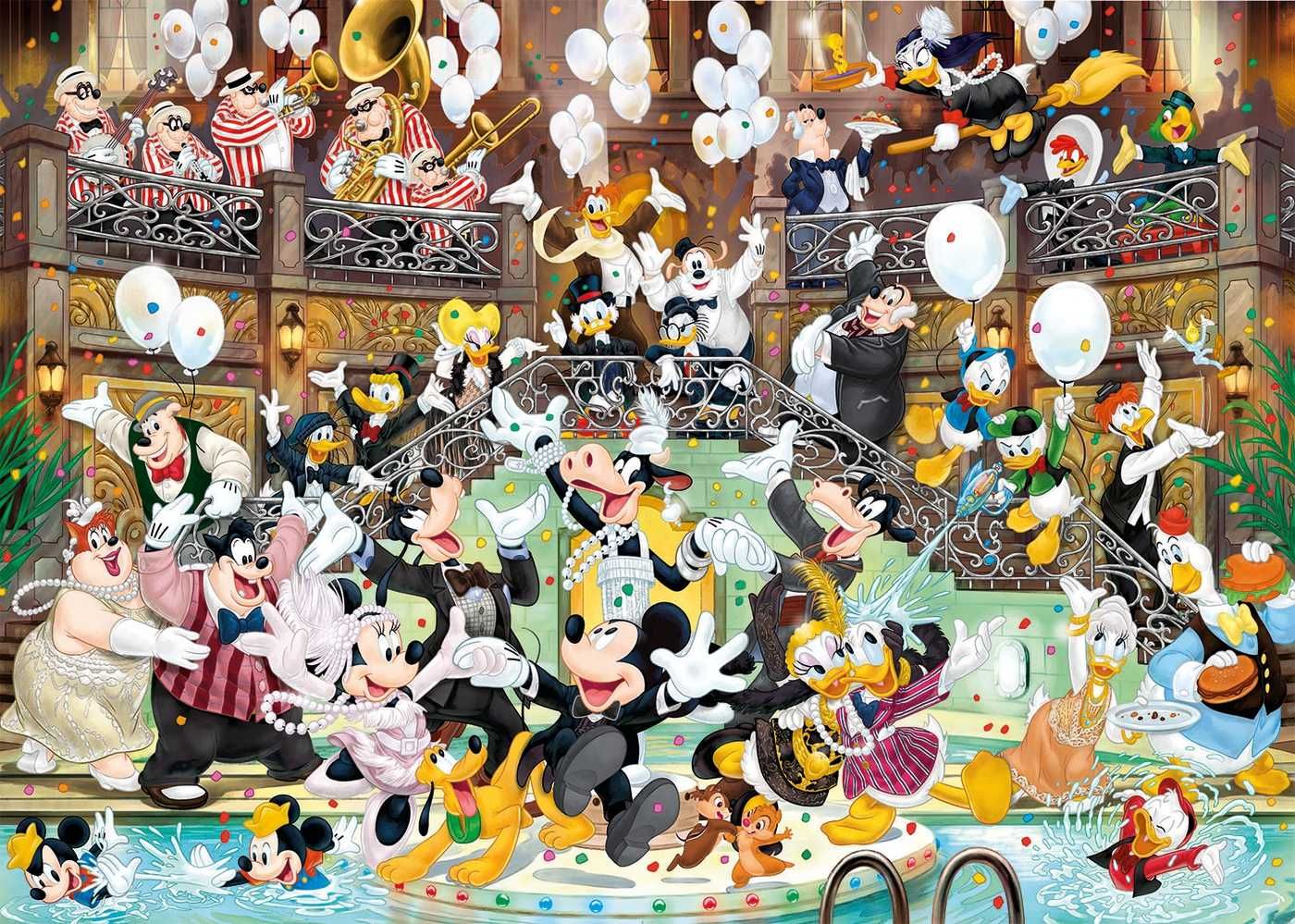 Clementoni  36525 Puzzle 6000 EL. DISNEY GALA