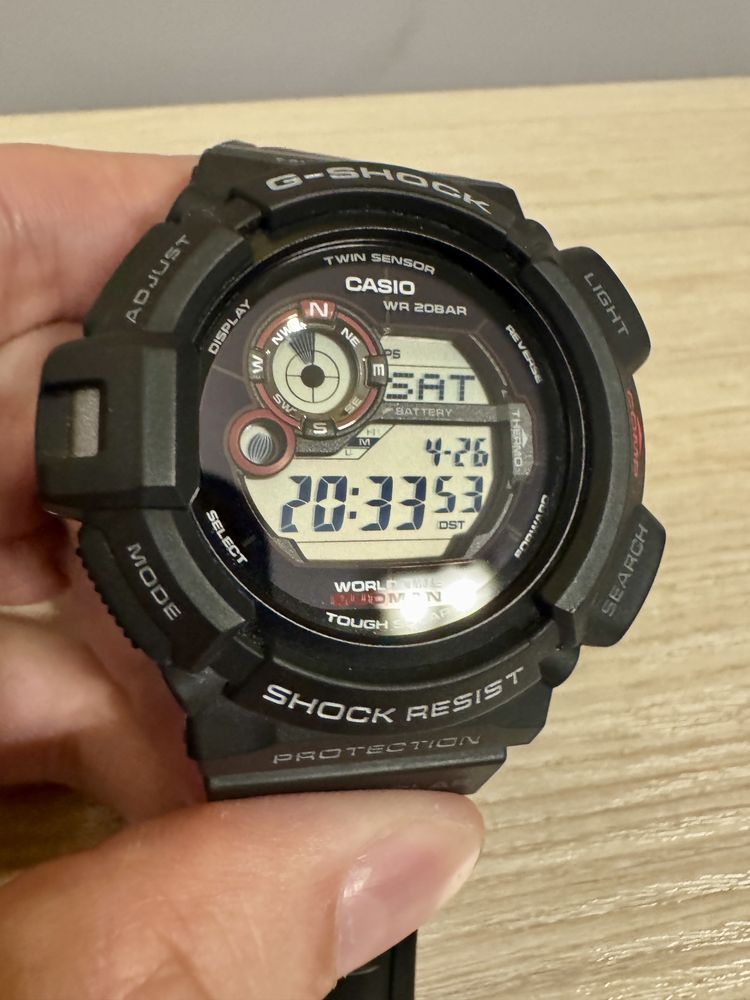 Casio G-Shock G-9300 (MUDMAN) годинник