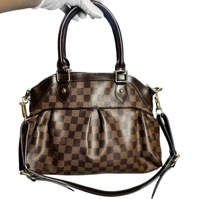 Женская сумка Louis Vuitton trevi damier canvas bag оригинал