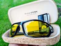 Nowe modne sportowe okulary przeciwsłoneczne rozjaśniające Polaryzacyj