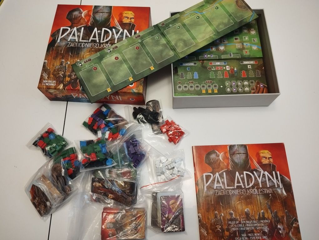 Paladyni Zachodniego Królestwa - gra planszowa