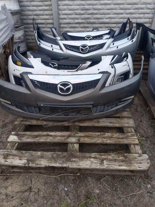 Бампер передний Мазда Mazda 6gg 2002-2005гг