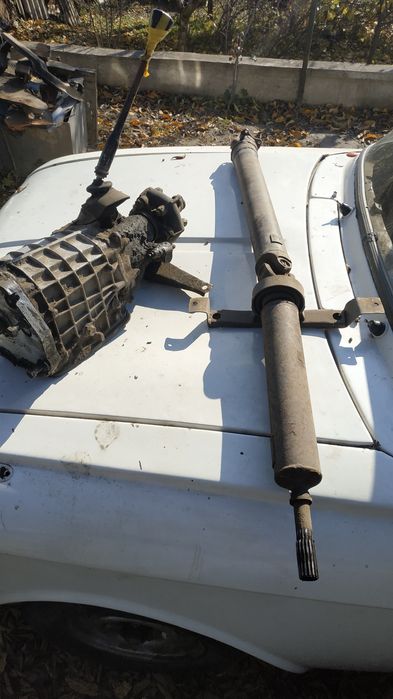 Переходная плита, кардан, жигулевская КПП 4 ступка на москвич 2140,412