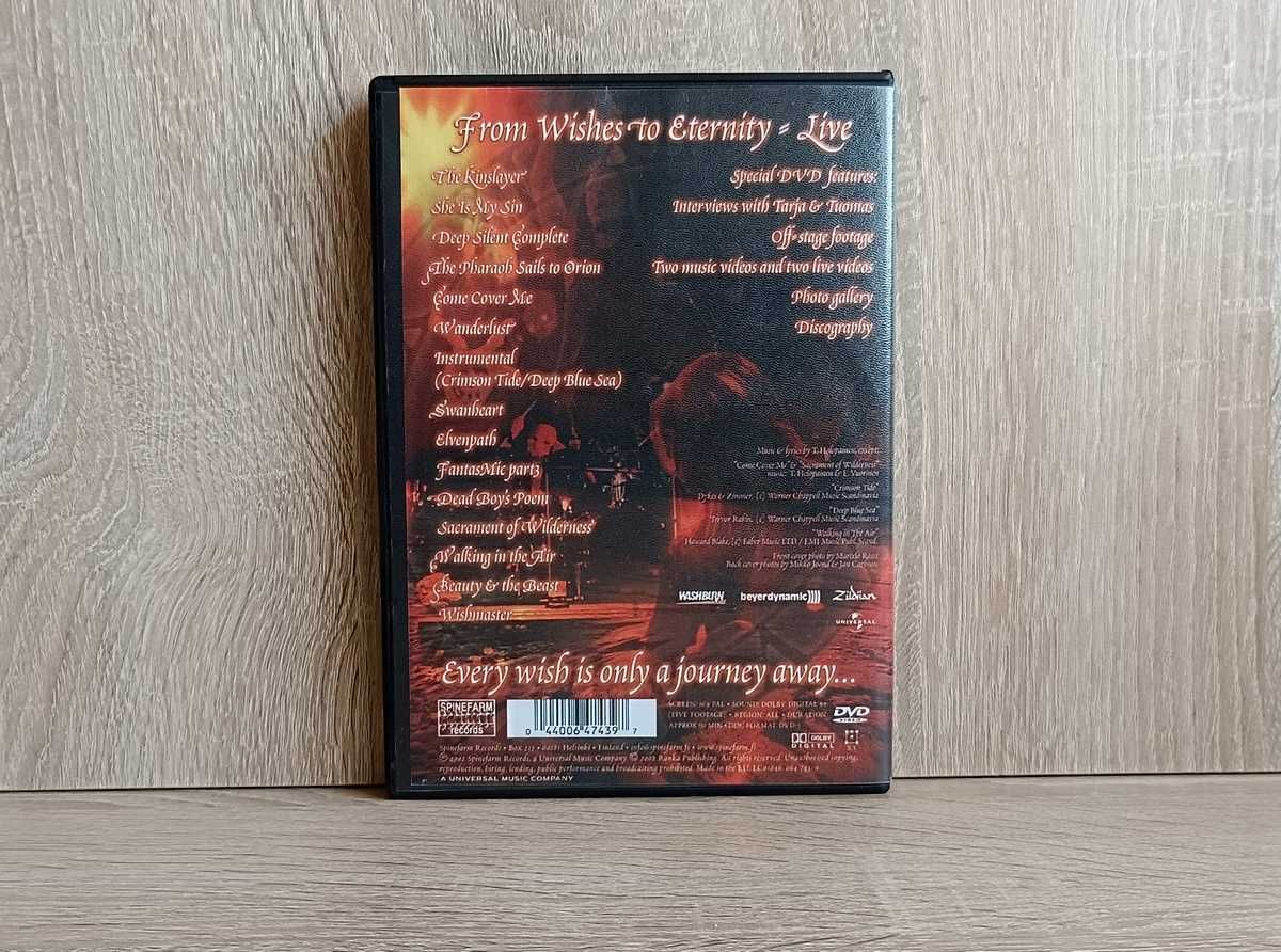 DVD 2 w 1 Nightwish - From Wishes to Eternity - Live 2002