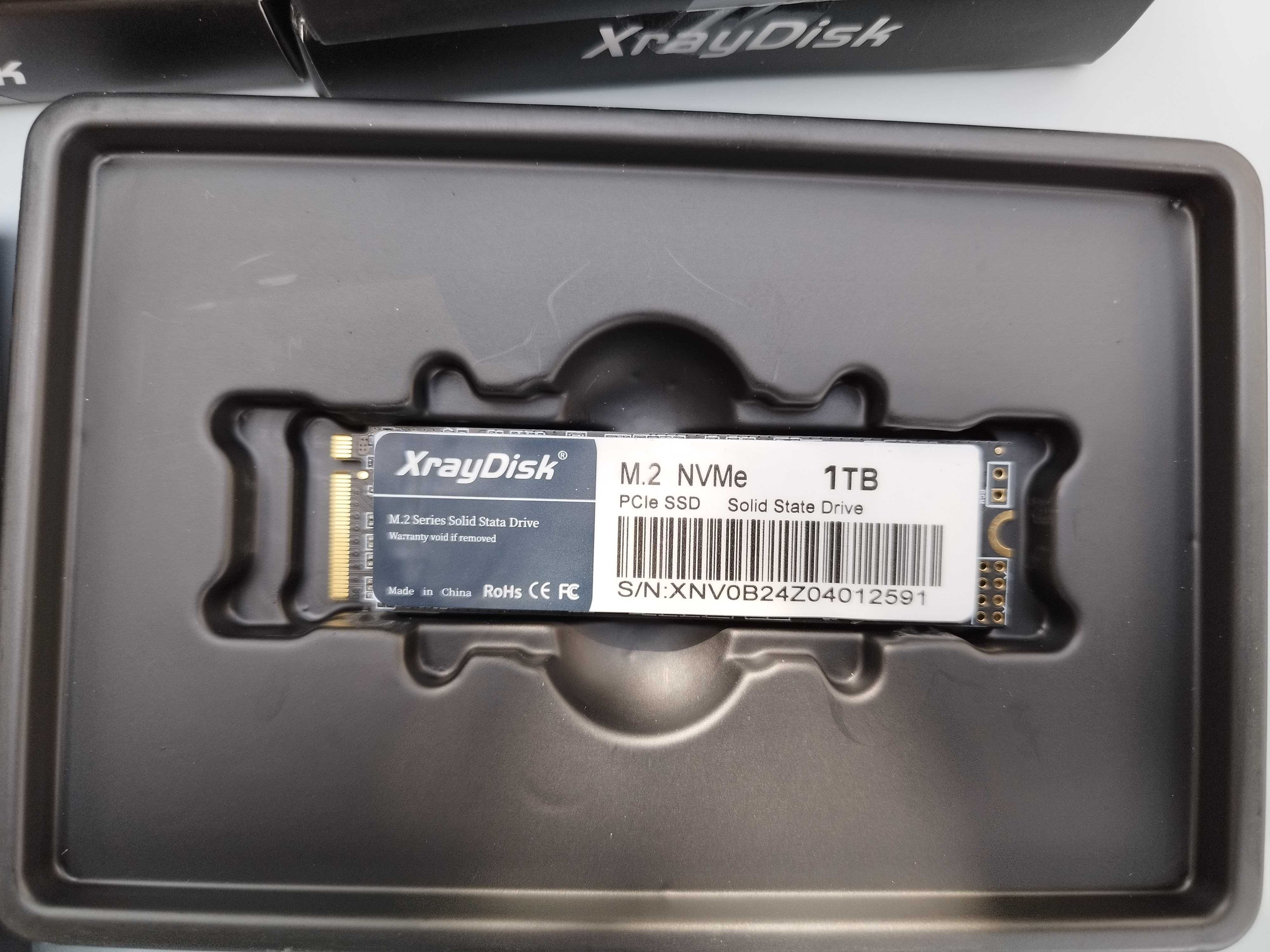 XrayDisk SSD 1TB NVME M2 PCIE 3x4. Новий! Гарантія!