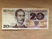 Sprzedam Banknot 20 PLN