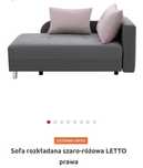 Sofa rozkładana jednoosobowa