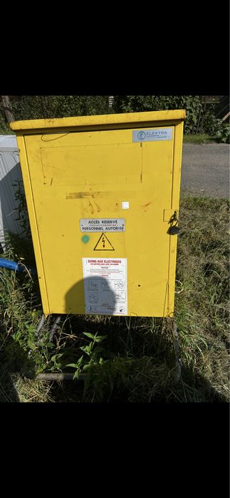 Skrzynka elektryczna budowlana