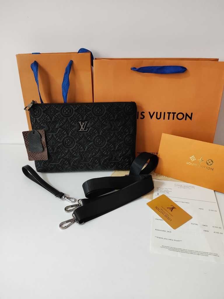 Louis Vuitton DAMSKA MĘSKA Torebka, Torba – kopertówka 66754