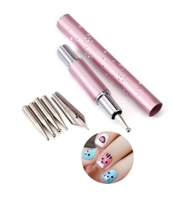 Дотс, ручка-перо со сменными насадками