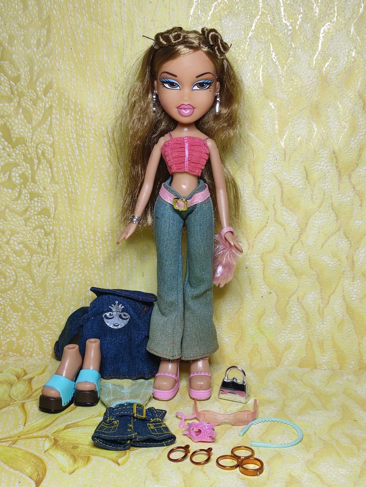 Bratz dolls funk n glow Sasha Dana Cloe Jasmin Jade Meygan MGA перші