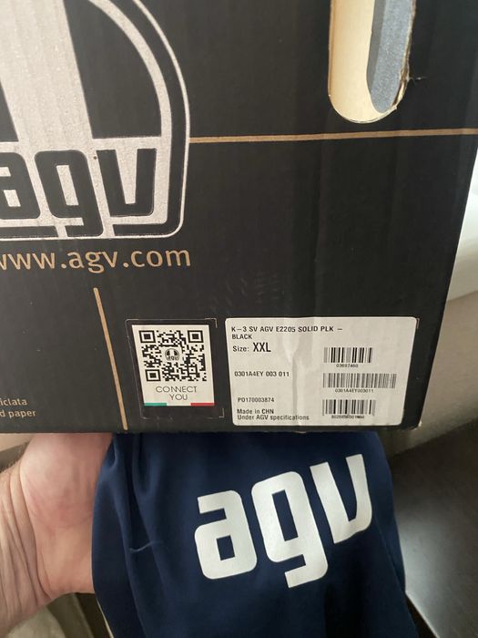 Шлем AGV + Caberg+ переговорка