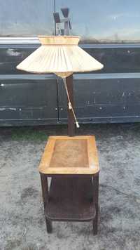 Lampa stylowa drewniana