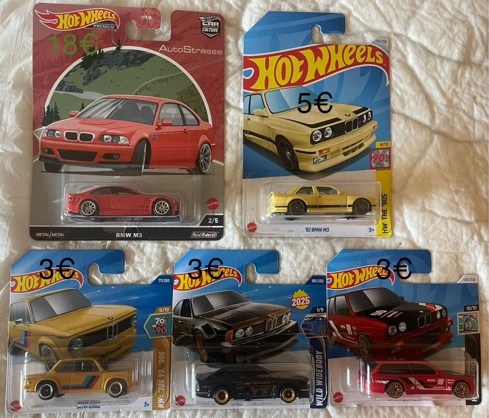 Hot wheels varios BMW M3