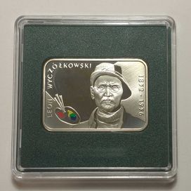 Moneta srebrna, Leon Wyczółkowski (1852 - 1936), 10zł, 2007