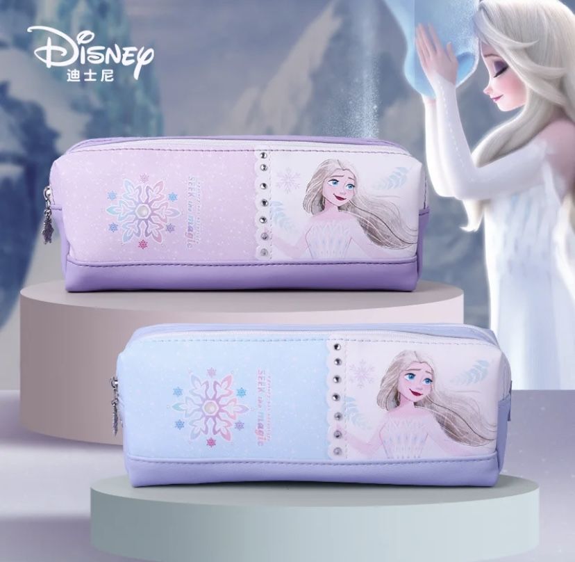 Пенал Frozen голубой Disney Elsa