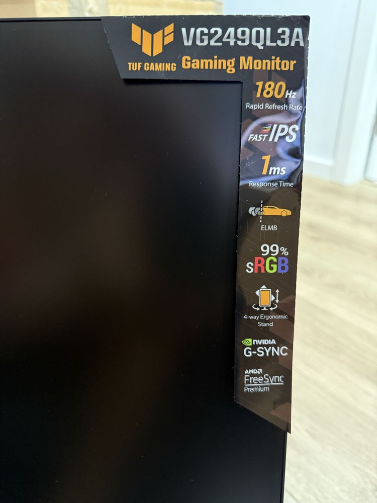 Monitor Gaming Asus VG249QL3A Novo