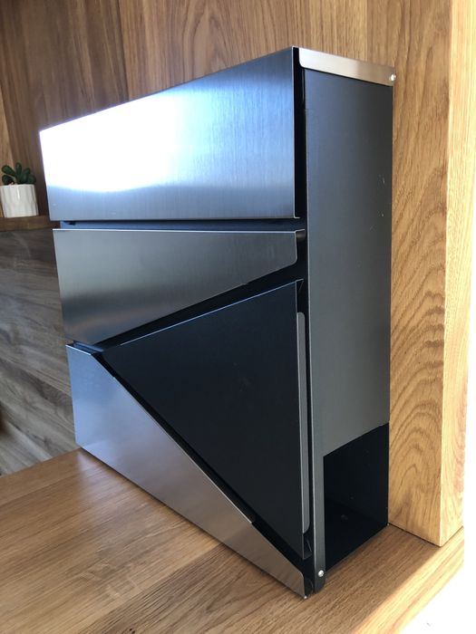 Skrzynki na listy Nowe solidne metal stal inox antracyt