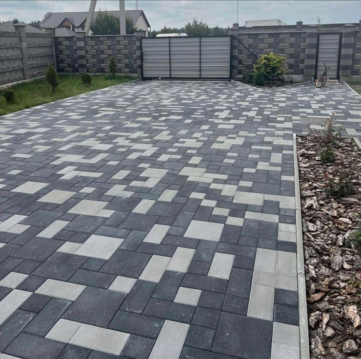 Бруківка від виробника Блокфорт тротуарна плитка Цемент Блоки